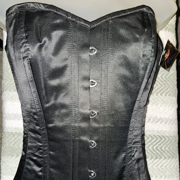NWT BLACK COUNTESS CORSET MED 26" - Picture 1 of 16